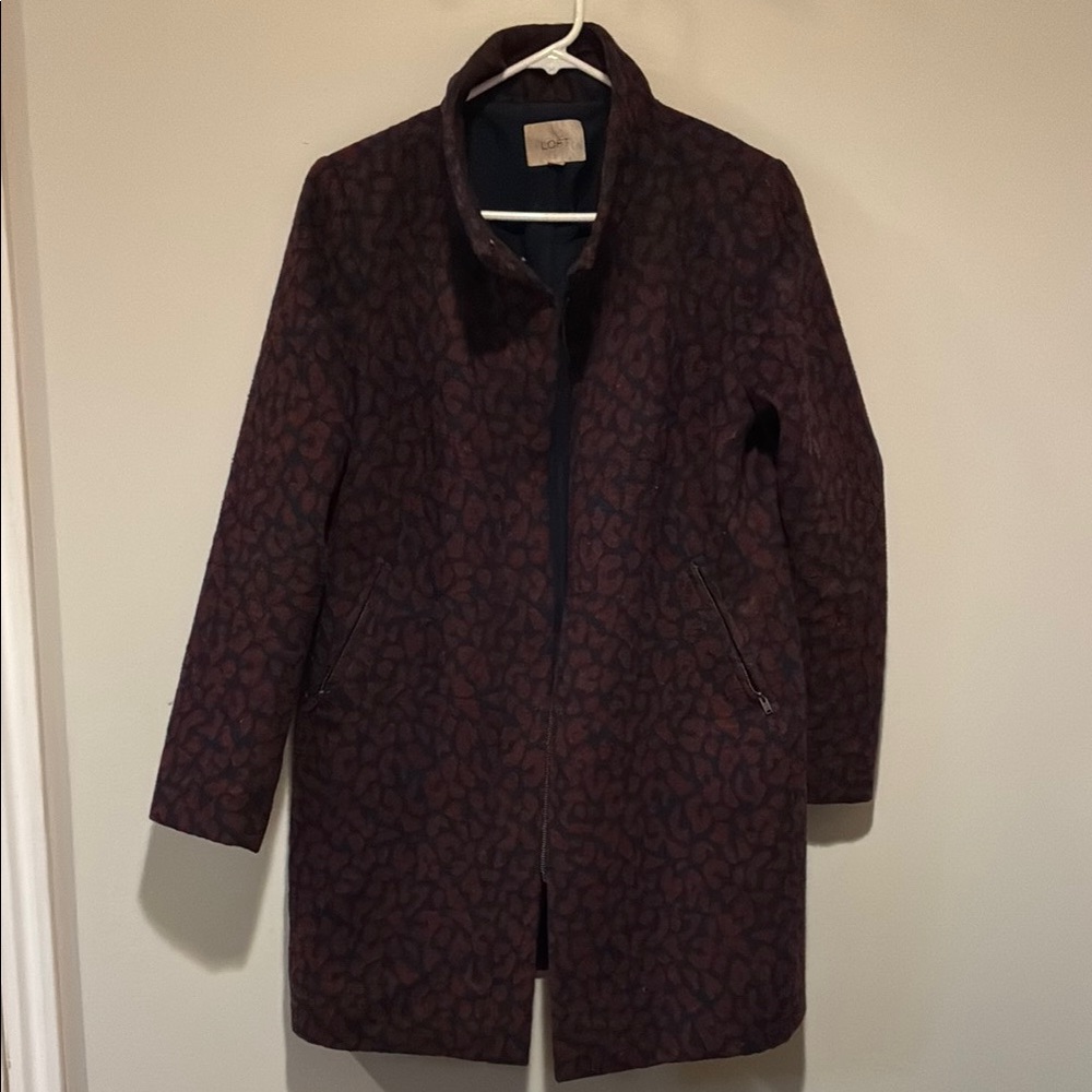 Stylish Dark Patterned Coat